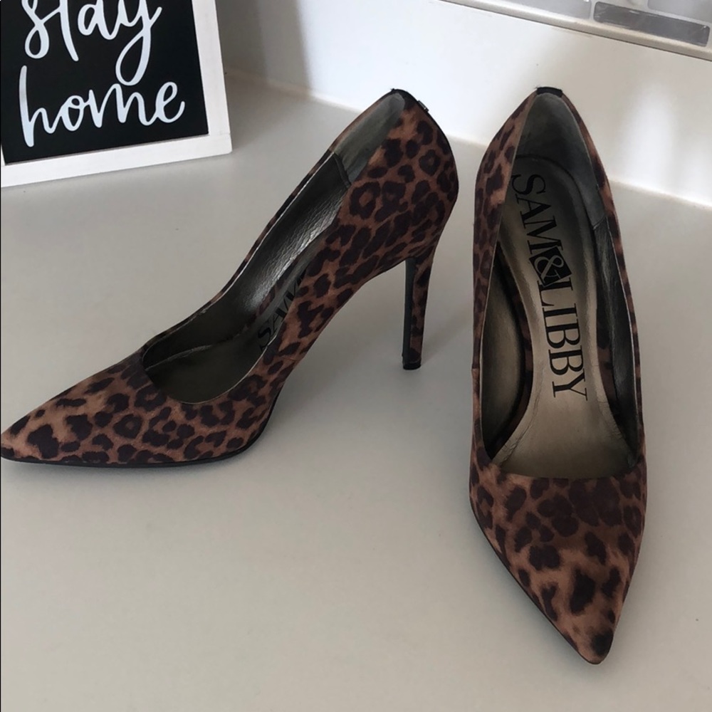 Leopard Print Heels